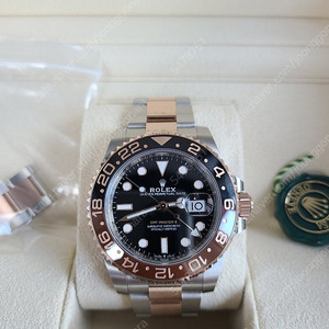 로렉스 GMT 루트비어 콤비 126711 국내백화점 판매합니다