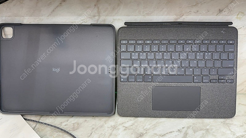 아이패드 6세대 12.9 실버 / 1 TB / 셀룰러 / 애케플 26.4.4 / 펜슬2정품 / 로지텍콤보터치키보드 ...--4