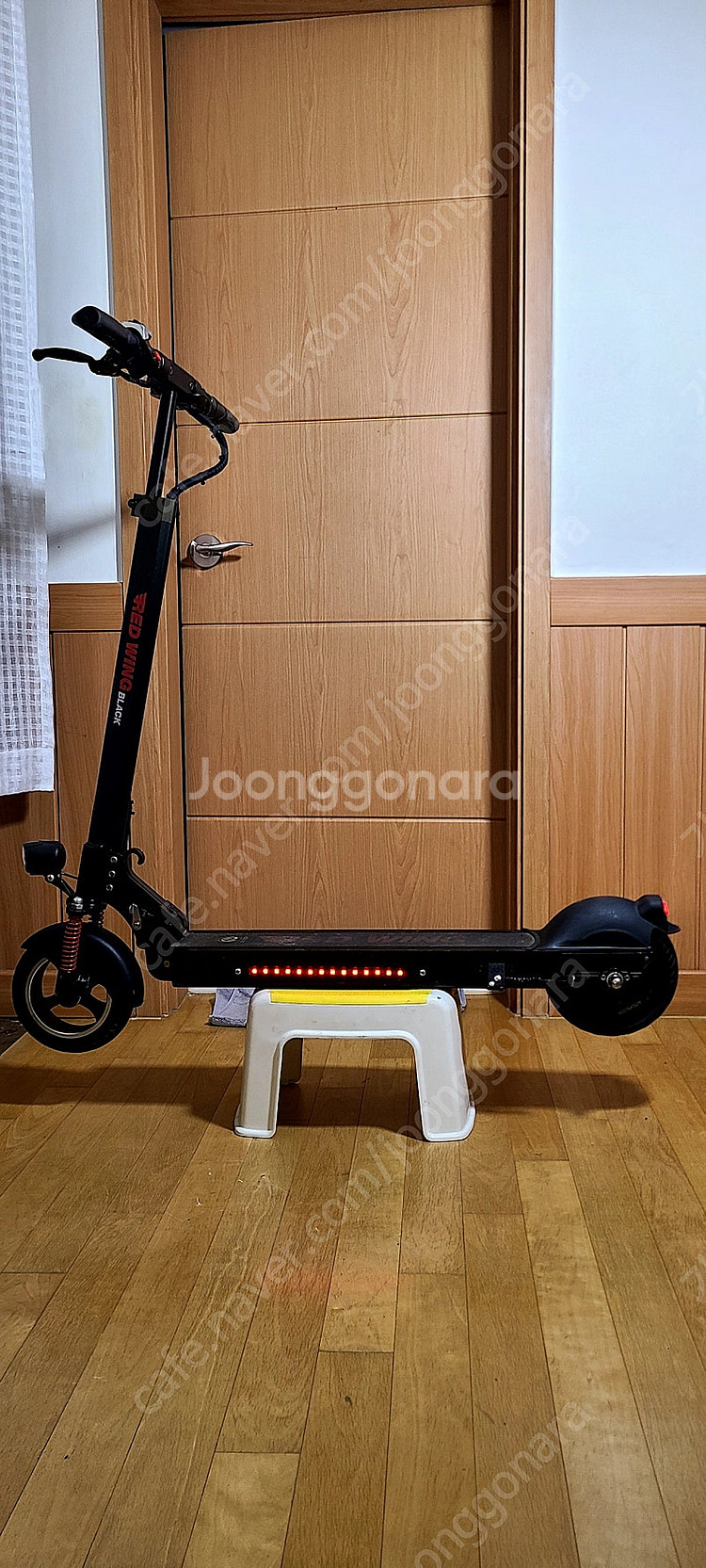 AU테크 레드윙블랙 전동킥보드--0