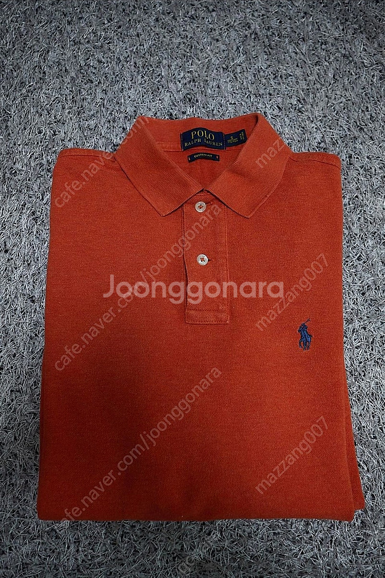 폴로 티셔츠 오렌지--1