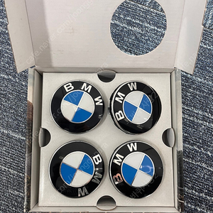 BMW 정품 플로팅 휠캡 한대분