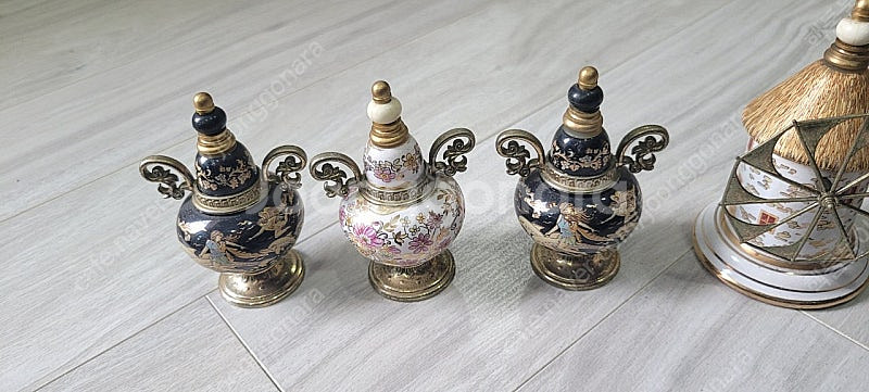 그리스 엔틱 빈티지 향수병 장식품 일괄 택포 10.0--1