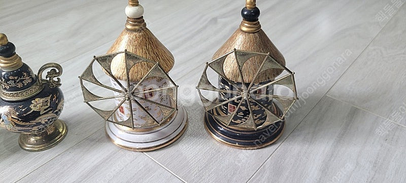 그리스 엔틱 빈티지 향수병 장식품 일괄 택포 10.0--2