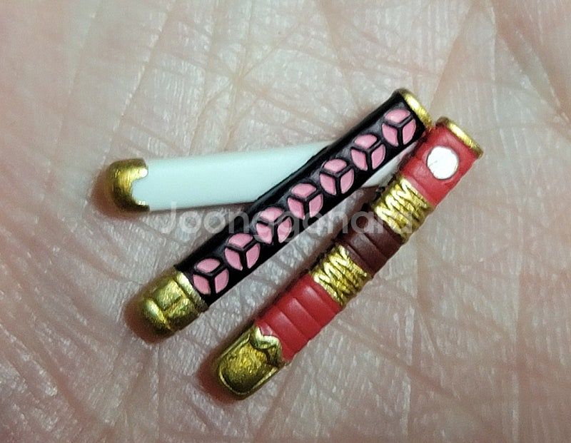 레고 커스텀 미니피규어 원피스 조로 팝니다.--2