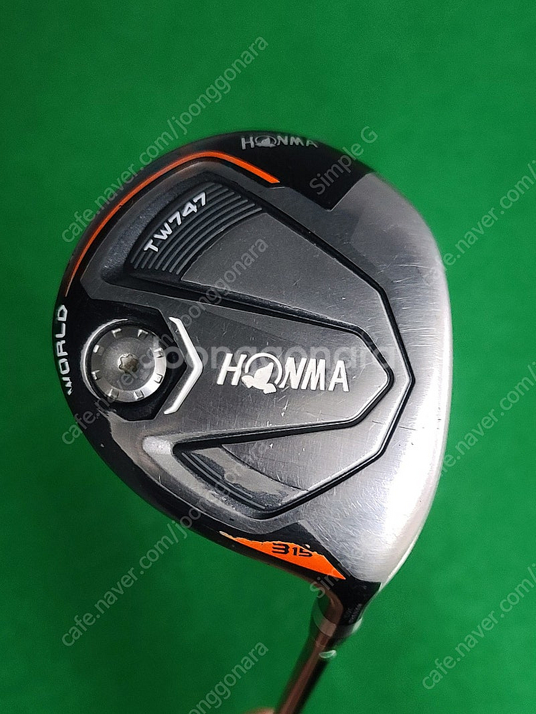 혼마 T WORLD TW747 우드 SR대 3번 15도 병행--0