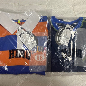 히로 배색,스트라이프 티셔츠130(15퍼)