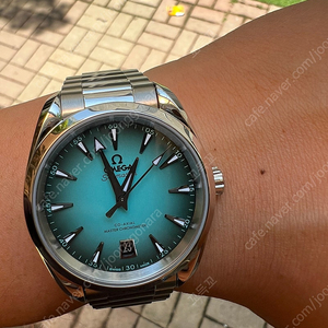 오메가 씨마스터 아쿠아테라 터콰이즈 38mm (25.3)