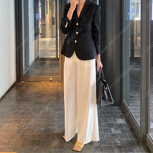 오뮤 린넨 팬츠 바지 S