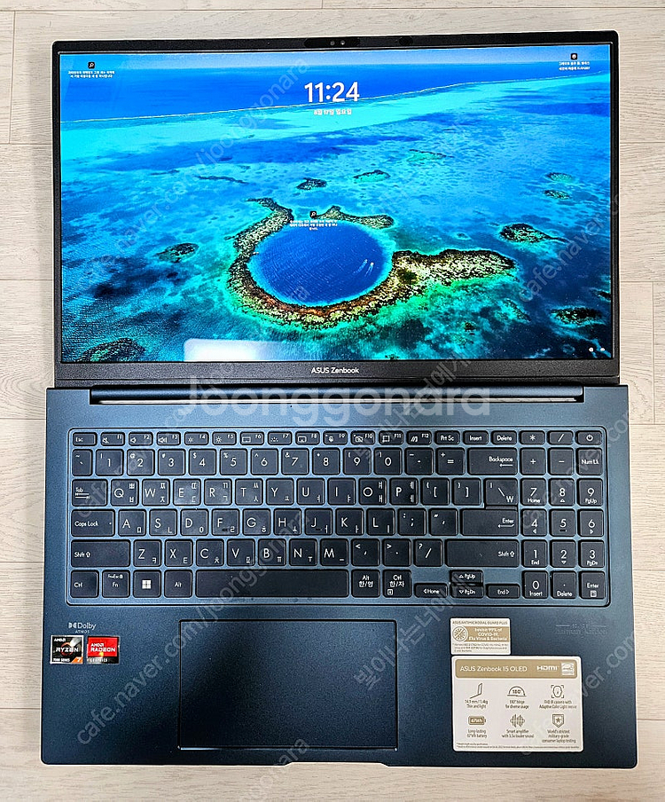 ASUS 젠북 15인치 UM3504DA-MA180W 라...--0