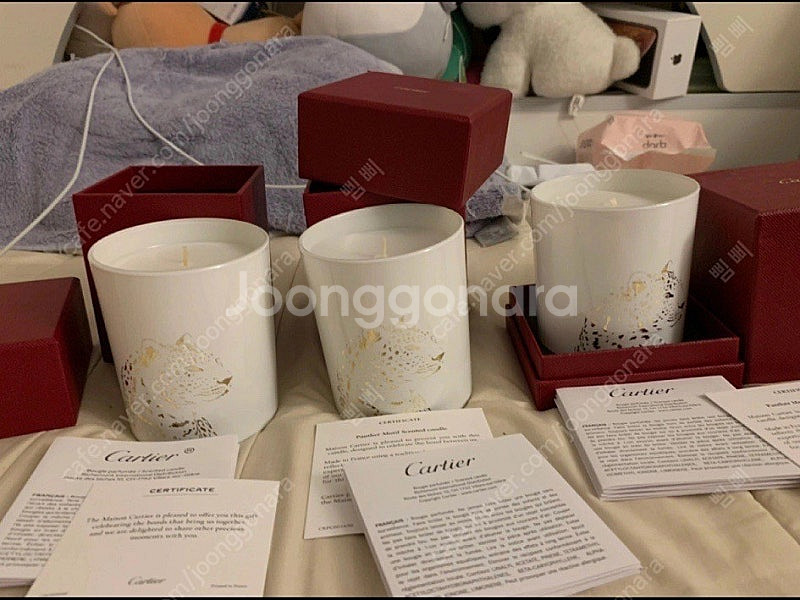 까르띠에 캔들 팝니다 새것! 선물용으로 좋아요^^--0