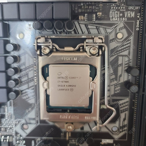 i7 6700k 팝니다.