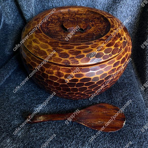 옛날 빈티지 일본 핸드메이드 나무 밥통 보관함 목기