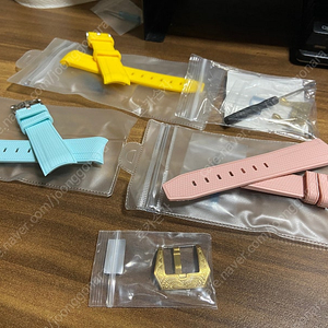 오메가 20mm러그용 러버스트랩