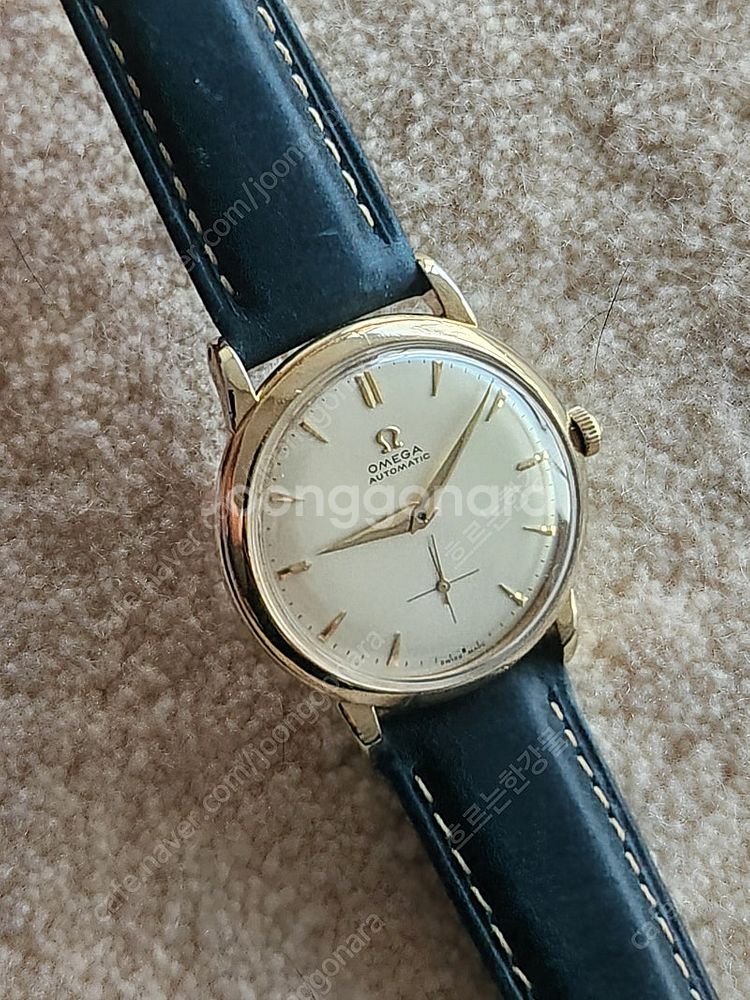 오메가 빈티지 1949년 14k 골드필드 시계--3