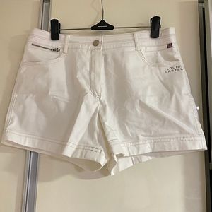 루이까스텔 화이트 반바지 핫팬츠 골프 바지 67