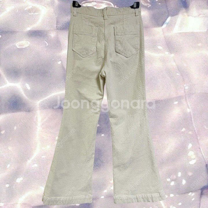 11am 코듀로이 부츠컷 팬츠 아이보리 S--4