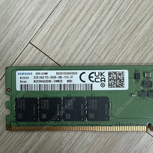 삼성 DDR5 5600 32GB 메모리 1개