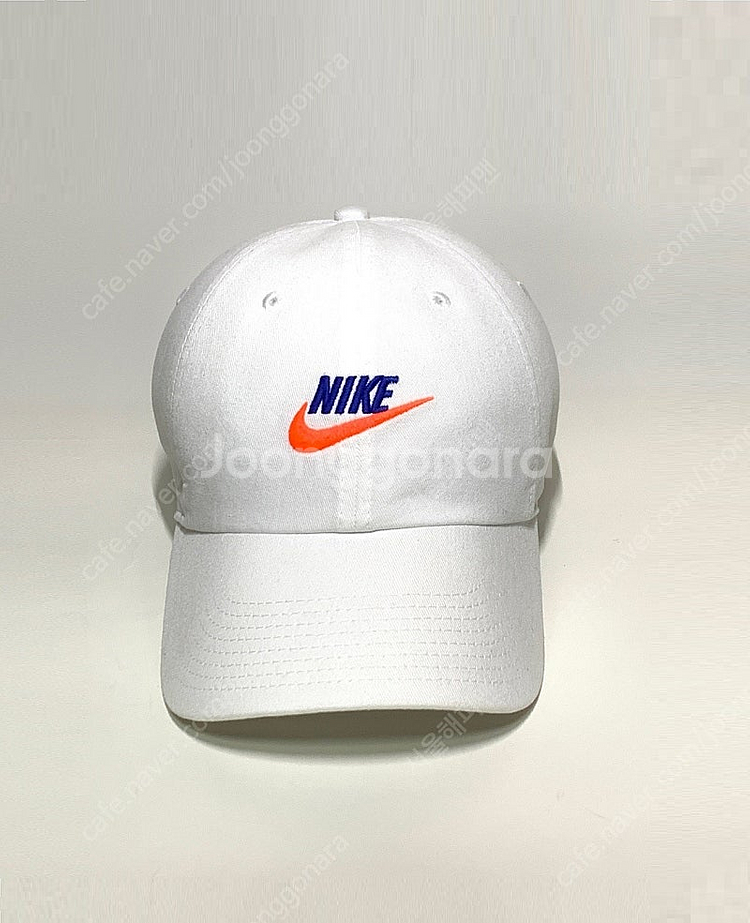 NIKE 나이키 헤리티지86 희귀컬러 형광 오렌지/블루 써머 트로피칼 볼캡 모자--3