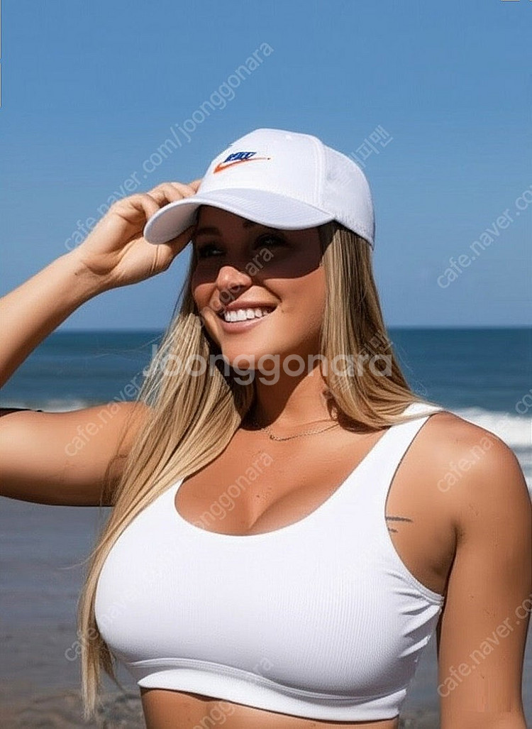 NIKE 나이키 헤리티지86 희귀컬러 형광 오렌지/블루 써머 트로피칼 볼캡 모자--7