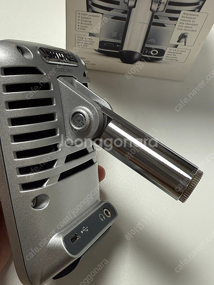 슈어 shure mv51 콘덴서 마이크 팝니다--2