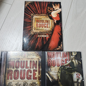 영화 물랑루즈 DVD, OST1,2 2개