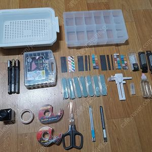 프라모델 용품 일괄 택배비 포함 건프라 DSPIAE 마커 카본 사포 케이스 패널라인 엑센트