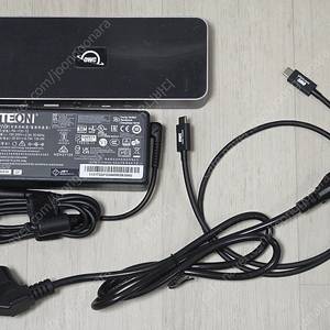 OWC 썬더볼트4 독 / HP 썬더볼트4 G4 120W 280W 도킹스테이션 / HP 썬더볼트3 G2 230W 독 맥북 윈도우 노트북