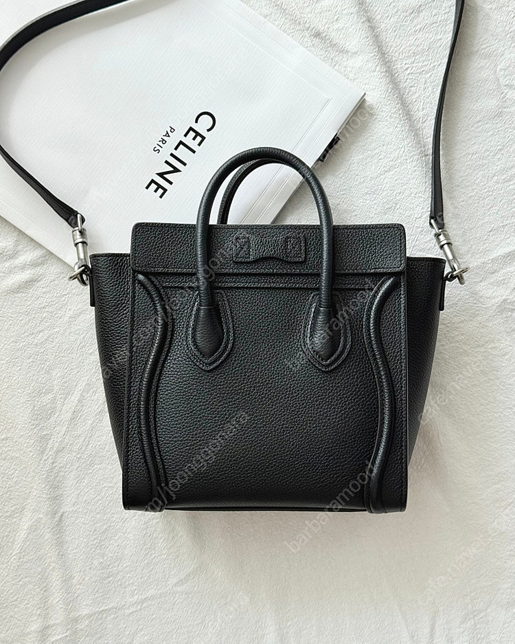 셀린느 드럼드 카프스킨 나노 러기지백--6