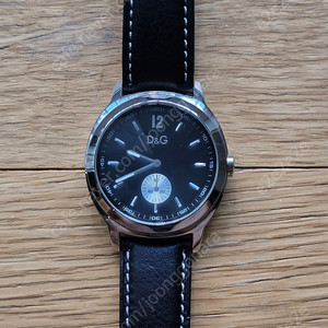 돌체앤가바나 D&G Time London 남성 가죽 시계