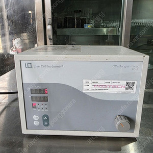 중고 Live Cell Instrument FC-5 (Co₂/Air mixer) 팝니다.