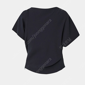 레디투웨어 R2W 알투더블유 Ready2wear Berne draped BL 2M 네이비색상 새상품(택있음)