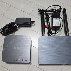 sk 브로드밴드 셋톱박스와 공유기 BKO-UH400, RUSH-329AC