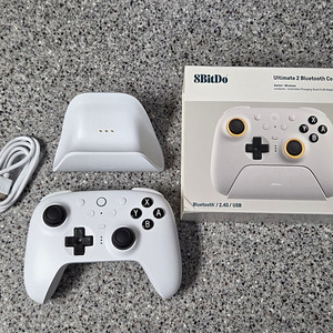 팔얼블2 / 8bitdo 얼티메이트 2 블루투스 컨트롤러 화이트 판매