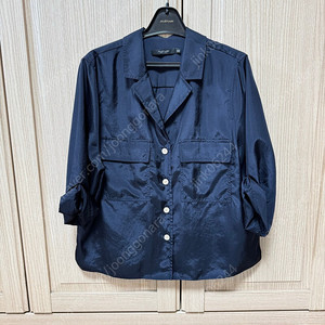 질스튜어트뉴욕 반팔 블라우스 반팔 셔츠 남방