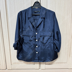 질스튜어트뉴욕 반팔 블라우스 반팔 셔츠 남방