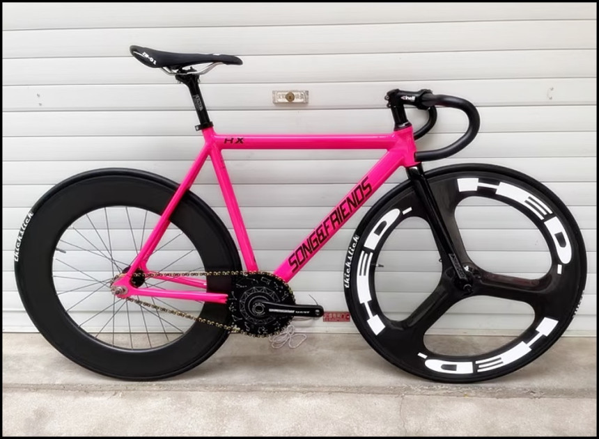 픽시 로드 카본휠 오발이 오바리 700C 자전거 카본휠셋 이미지