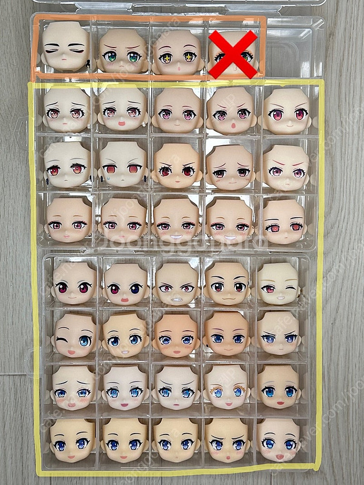 넨도로이드 얼굴 페이스 소분 판매--1