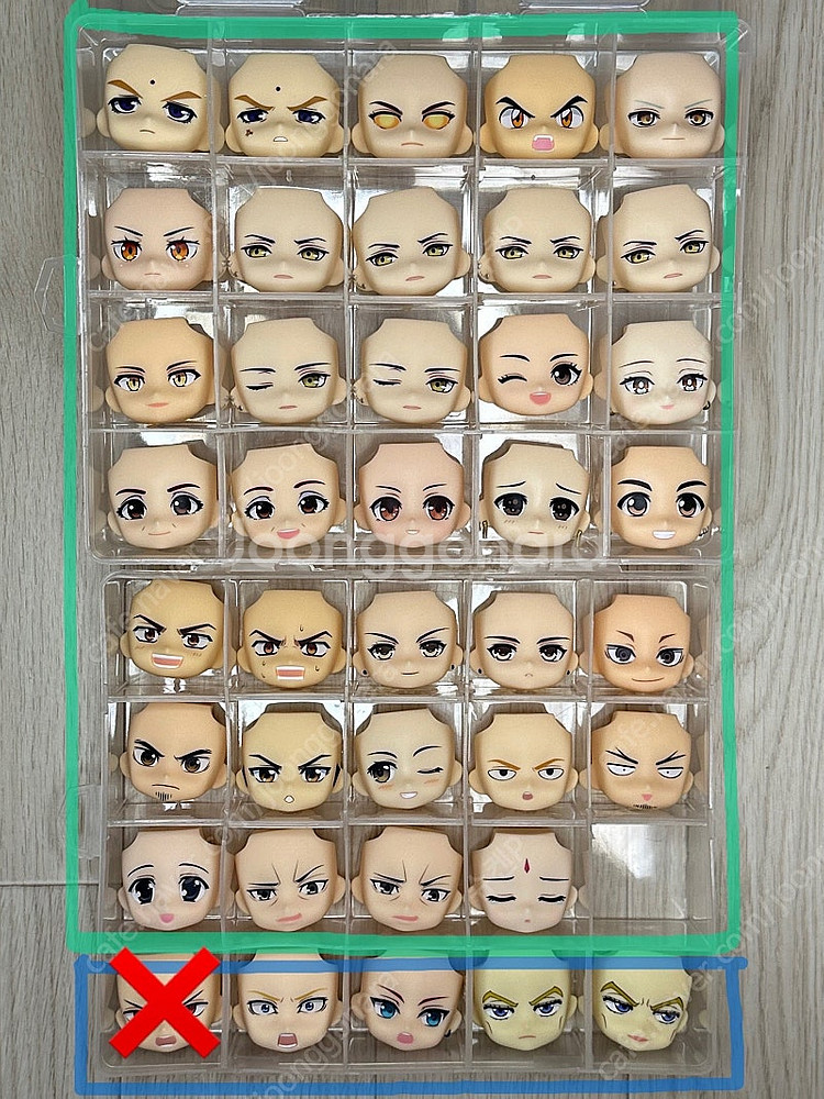 넨도로이드 얼굴 페이스 소분 판매--8