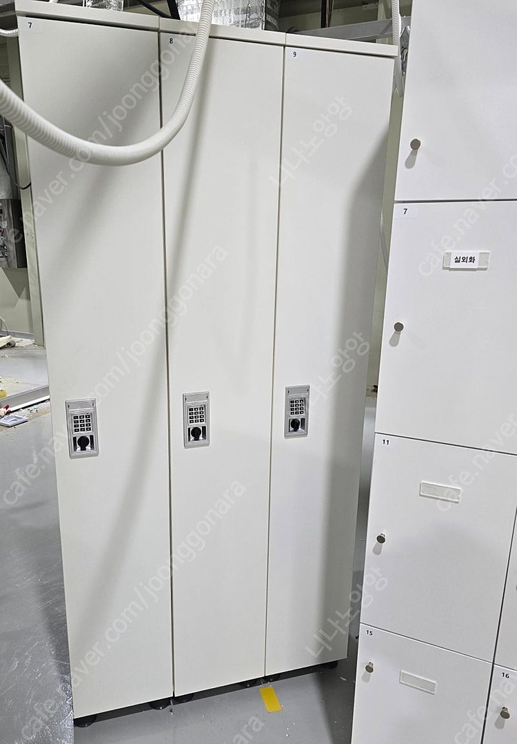 라커 락커 개인사물함 옷장 캐비넷 번호 전자키 도어락 이미지