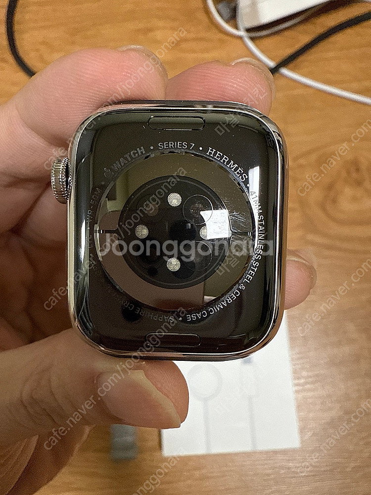 애플워치7 41mm 에르메스 실버 판매합니다.--2