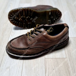 EU43(275~280) 닥터마틴 로웰 레더 목토 슈즈 구두 옥스포드 브라운 Dr. Martens Lowell