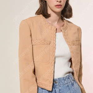 랑방 린넨케이블 쟈켓 이미지