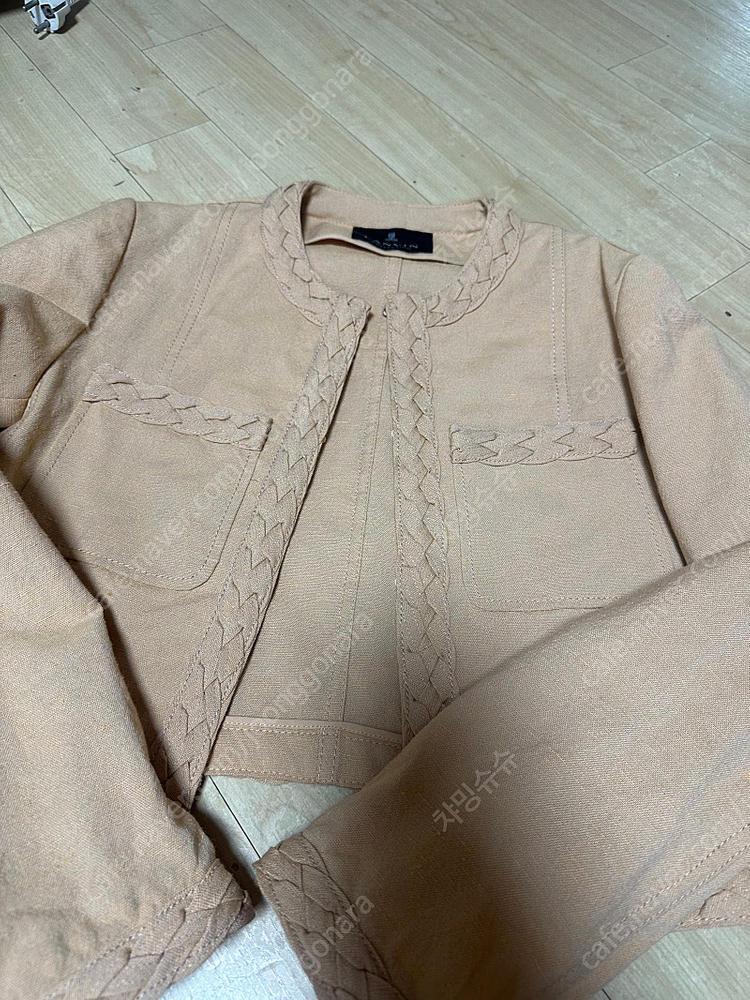 랑방 린넨케이블 쟈켓 이미지