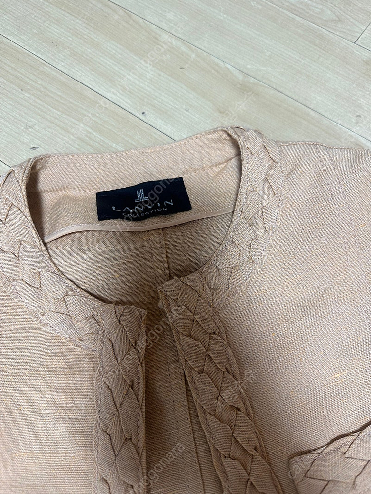 랑방 린넨케이블 쟈켓 이미지