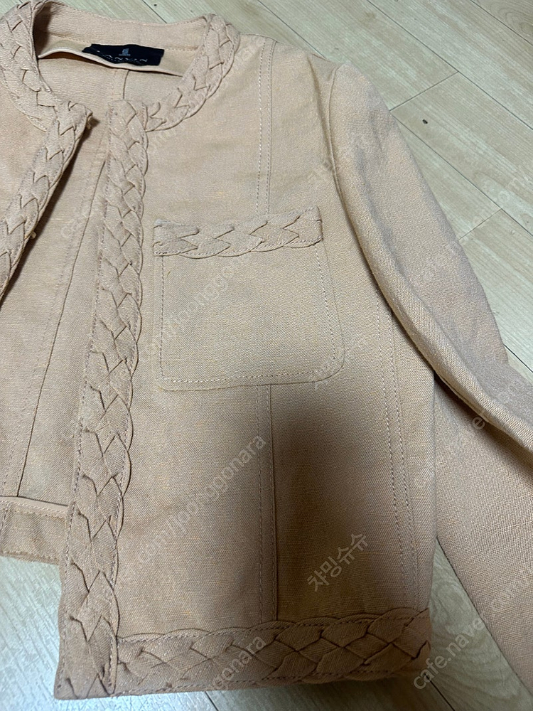 랑방 린넨케이블 쟈켓 이미지