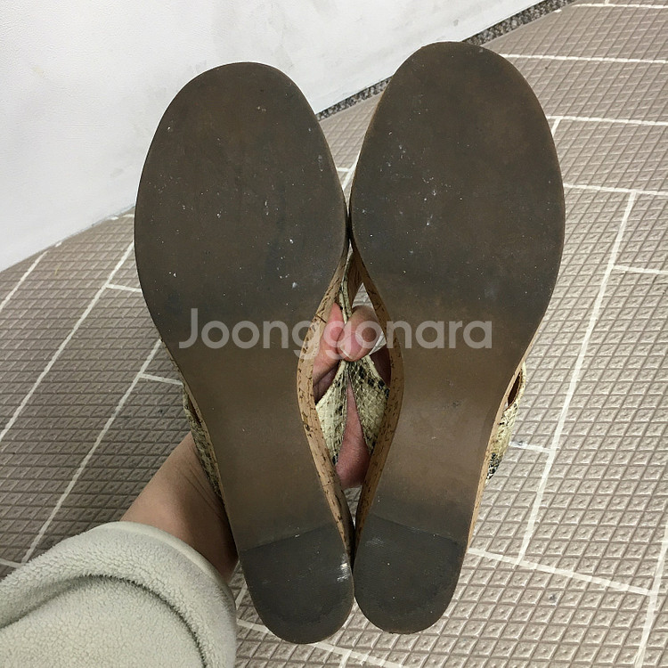 토리버치 뱀피 웨지 슬리퍼 샌들 245 / 랑방 마인 오브제 타임 럭키슈에뜨 산드로 마쥬 오르 시에 시스템--4