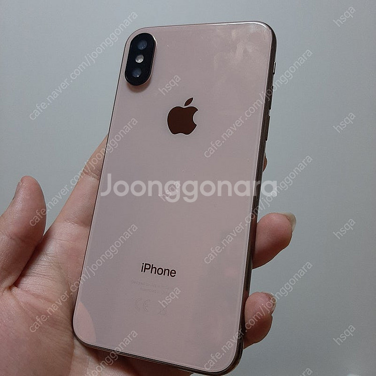 아이폰XS 256GB 골드 택포 11만원--2