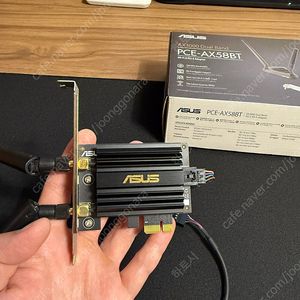 ASUS PCE-AX58BT (AX3000) 무선 랜카드 팝니다