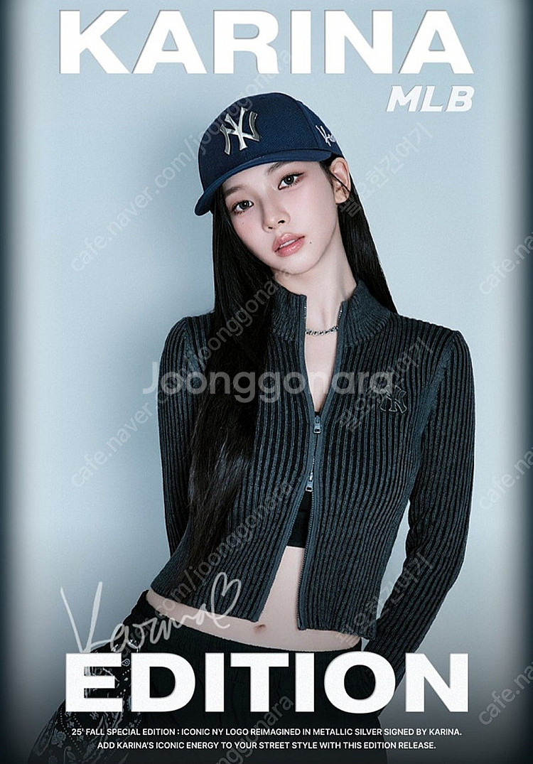 엠엘비 MLB 카리나 NY 볼캡 네이비 (500개 한정...--0