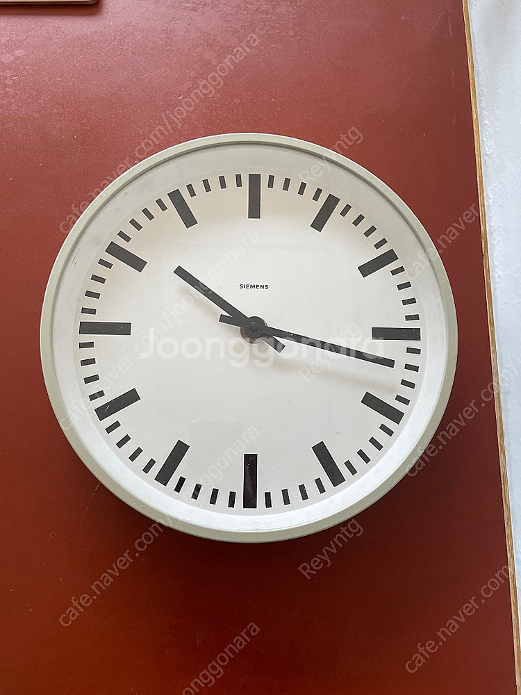 SIEMENS Wall Clock 1970 지멘스--1